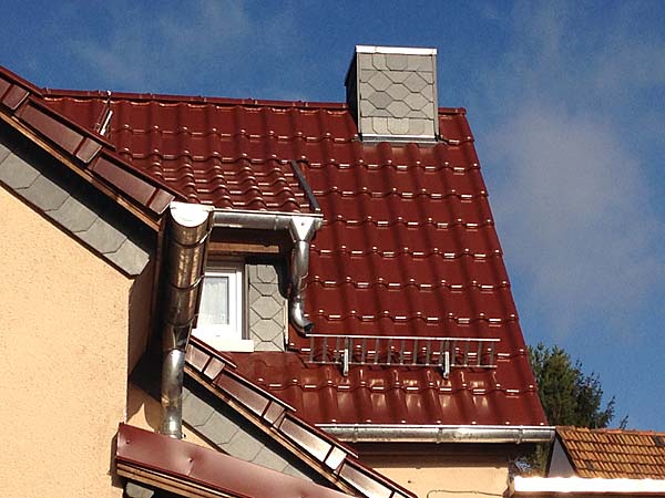 Ein perfekt saniertes Dach von Dachdeckermeister Kotte